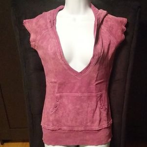 Morbid Threads Acidwash Thermal Layering Hooded T